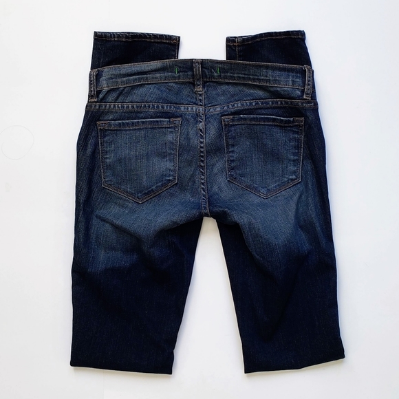 J Brand Mama J Maternity Jeans Dark Wash Side Panel Size 25 - Picture 6 of 7